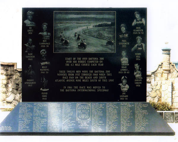 Front veiw of monument