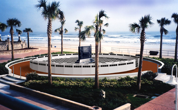 Computer represntation of completed monument